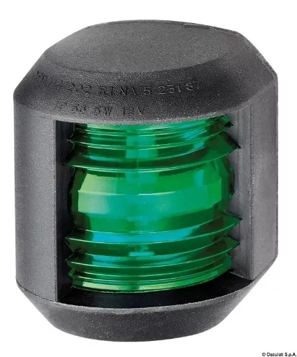 Picture of Navigation light black 112.5° green - utility 88