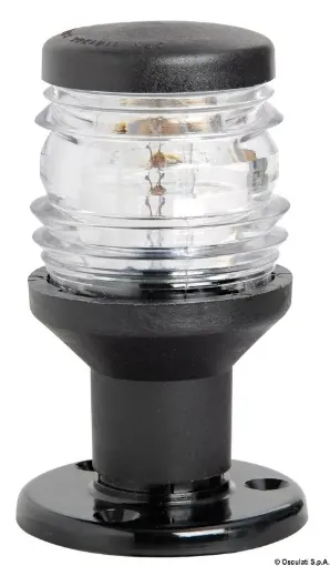 Picture of Navigation light black 360° mooring - utility 88 - 360° mooring. round - White - Black - 12V