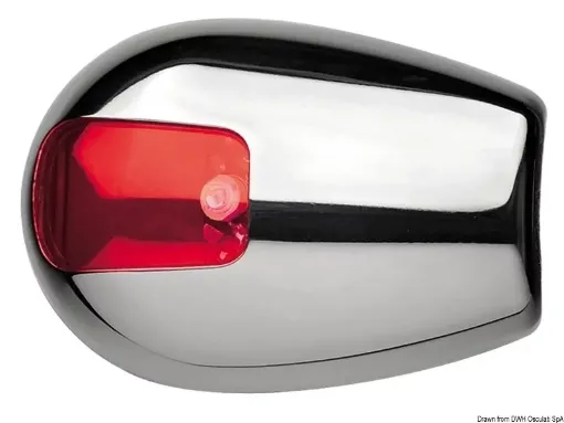 Picture of LED navigation light red bulkhead 12 m - Sea - Dog