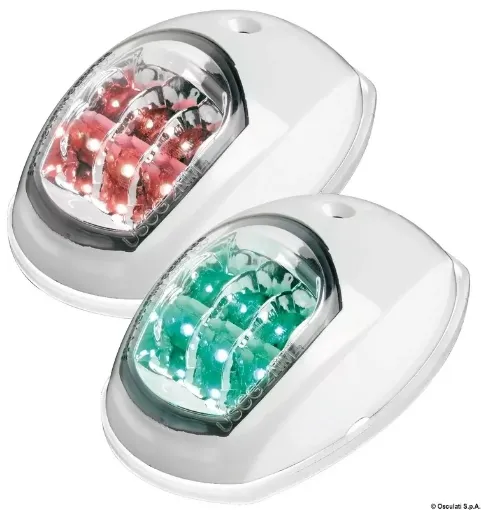 Picture of Navigation lights white ABS left & right green/red