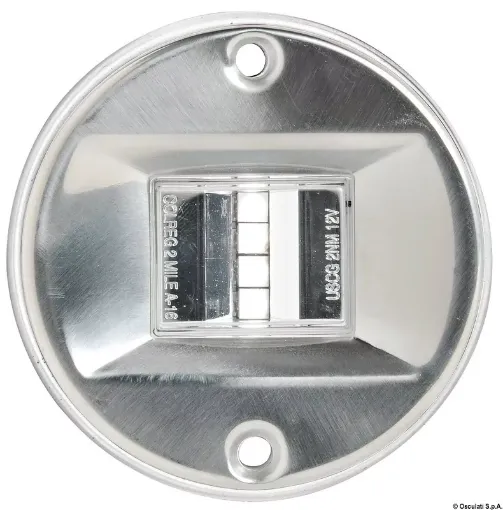 Picture of Navigation light, white 135° stern polished stainless steel - evoled