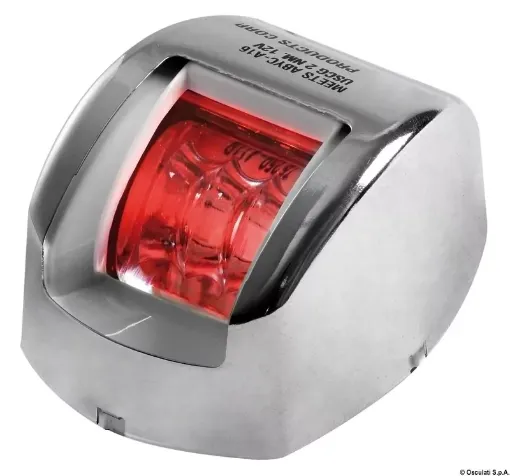 Picture of Navigation light red stainless steel body - mouse