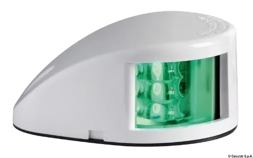 Picture of Deck navigation light green ABS body white - mouse