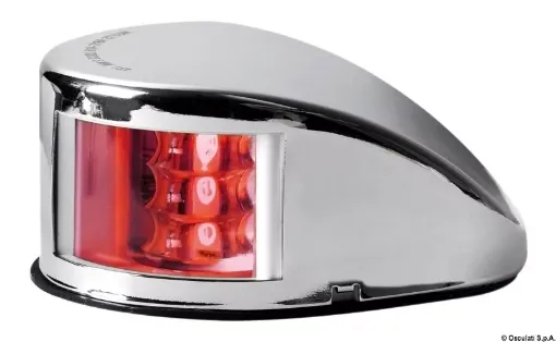 Picture of Deck navigation light red stainless steel body - mouse