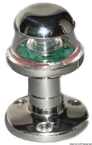 Picture of Navigation light AISI 316 360° white - orions