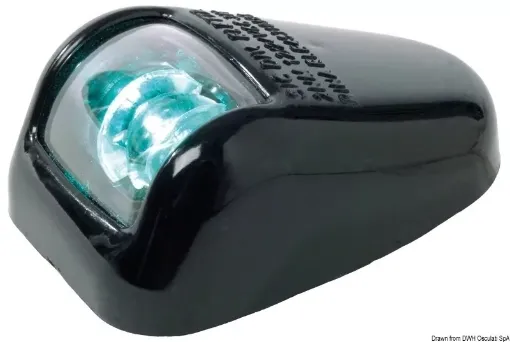 Picture of Navigation light black 112.5° green - orions