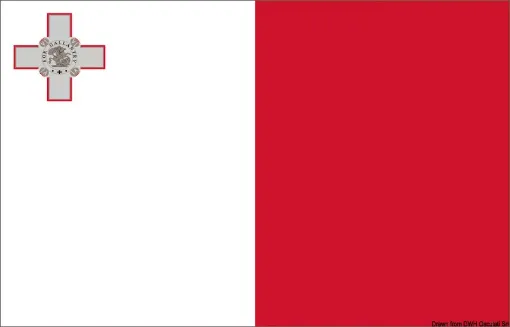 Picture of Flag Malta 20 x 30 cm