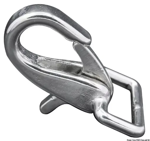 Picture of Stainless steel snap shackle for 25mm tape