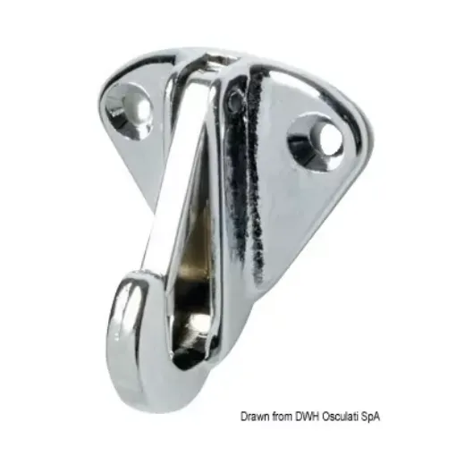 Picture of Stainless steel plate with snapshackle