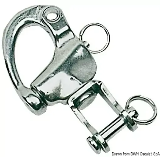 Picture of Snap - shackle with swivel for spinnaker AISI 316 70 mm