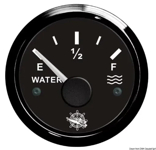 Picture of Water level gauge 10 - 180 ohm black - black