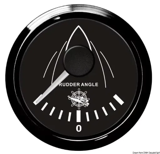 Picture of Rudder angle indicator black - black