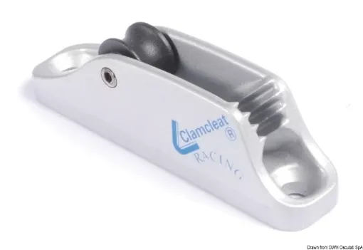 Picture of Clam cleat CL 236 - with high roll - aluminium - 3.6 - silver