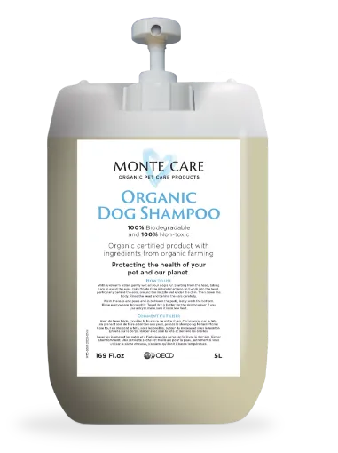 Picture of Bio dog shampoo in drum with hand pump - 5L - Hepburn bio