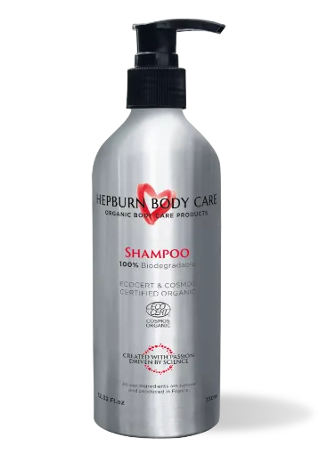 Picture of Bio shampoo in 350ml aluminium bottle - Hepburn body care