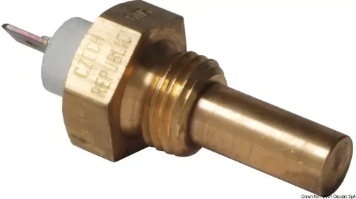 Picture of Oil temperature sensor 70° - 120° with alarm and insulated poles - VDO