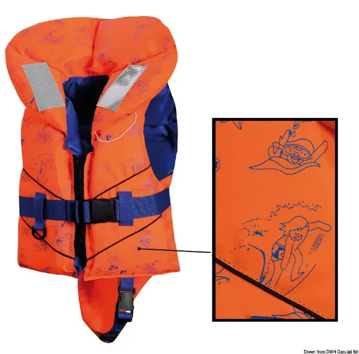 Picture of SV - 100 lifejacket < 15 kg - with thigh strap - S