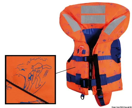 Picture of SV - 150 lifejacket < 15 kg - with thigh strap - S