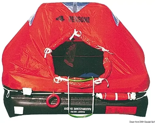 Picture of Med - Sea professional liferaft ABS case 6 seats