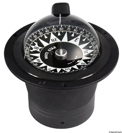 Picture of BW1 compass 5" recess - fit black/black - Riviera