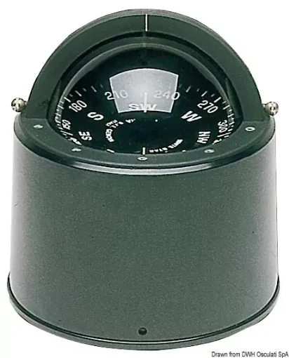 Picture of BW2 compass 5" black/black - Riviera - Black - External - 24V - 169 - Black