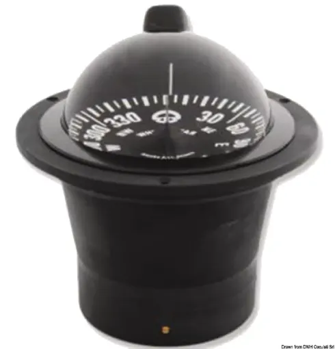 Picture of BW1/AV compass 5" black/black - Riviera