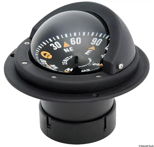 Picture of BZ1 compass 3" black/black - Riviera