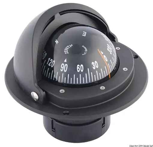 Picture of AV compass 3" black/black - Riviera