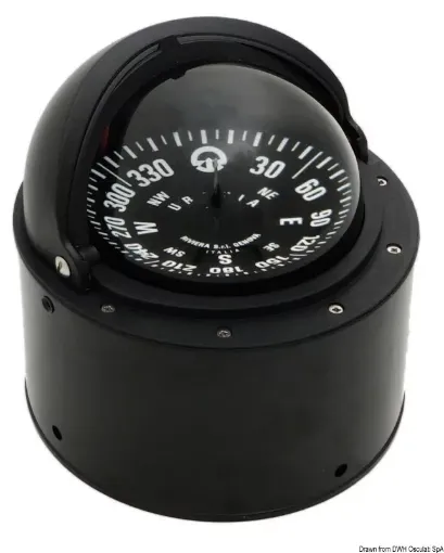 Picture of AV compass 4" black/black - Riviera