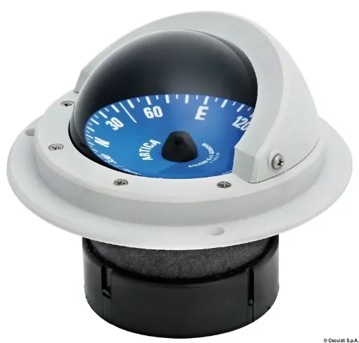 Picture of Vega BA1 compass with grey/blue - Riviera