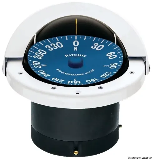 Picture of Supersport SS - 2000 compass 4"1/2 white/blue - Ritchie