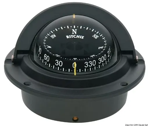 Picture of Voyager built - in compass 3" black/black - Ritchie