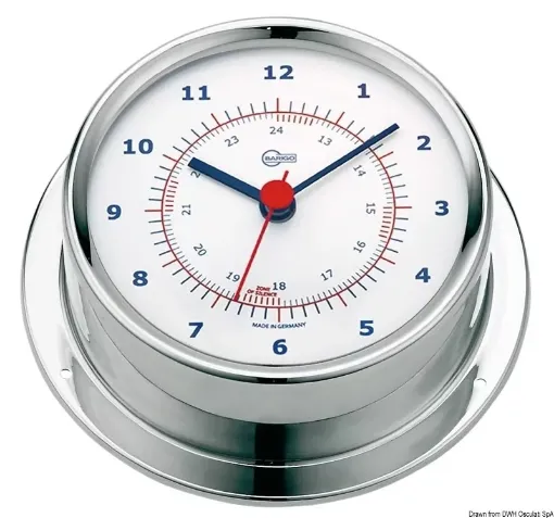 Picture of Sky clock polished stainless steel - Barigo