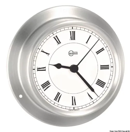 Picture of Sky clock satined stainless steel - Barigo