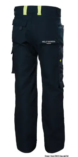 Picture of Aker work trousers navy blue/grey Size 56 - Helly Hansen