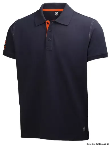 Picture of Oxford polo navy blue - M - Helly Hansen