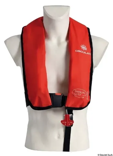 Picture of Fun 150 N self - inflatable manual lifejacket - PFD - Red - 150N