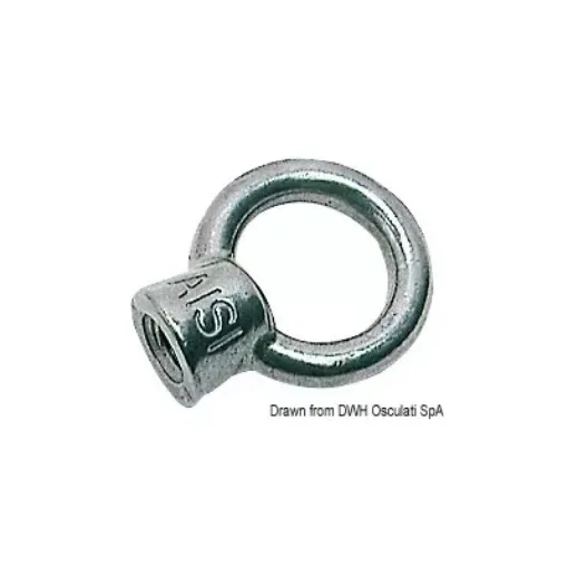 Picture of Threaded eyebolt AISI316 32.6 mm