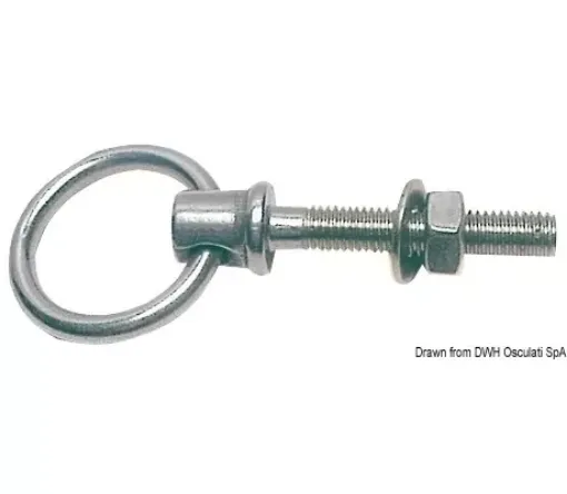 Picture of Swivel ring with stainless steel pin