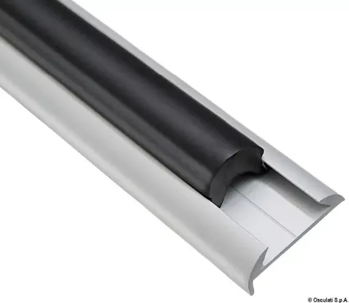 Picture of Anodises aluminium profile 38x9+5mm - 3/6m