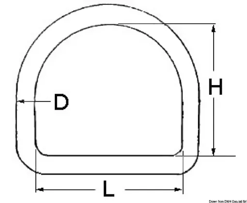 Picture of D - ring 5x25 mm