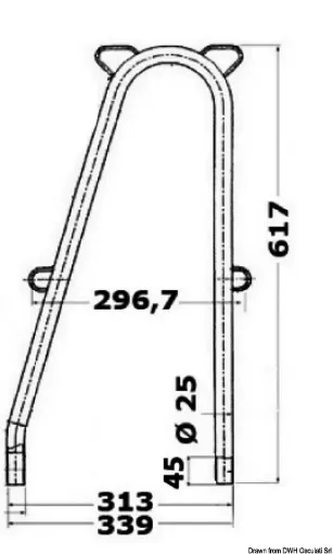 Picture of Double stanchion without stud