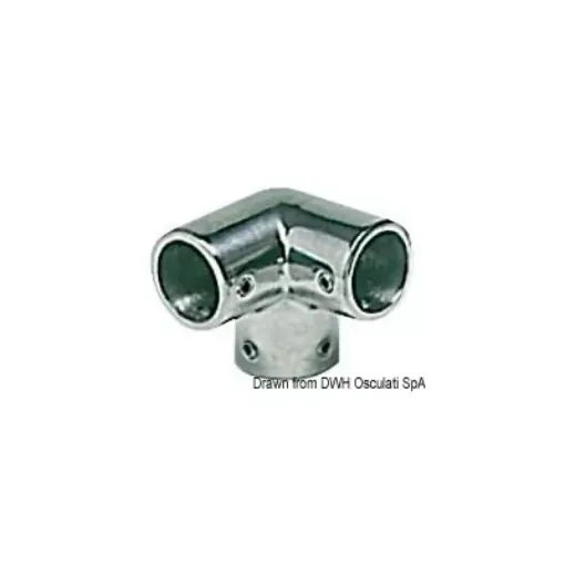 Picture of 3 - way elbow joint AISI316 90° 22 mm