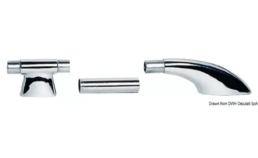 Picture of Handrail central AISI316 25x1.2 mm