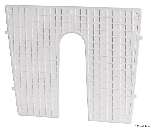 Picture of Stern protection plate white 430x350 mm