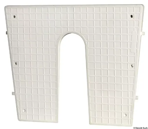 Picture of Stern protection plate white 420x340 mm