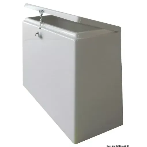 Picture of Tank cover white VTR 80x32x52h cm