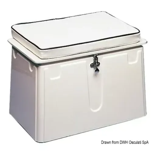 Picture of Tank cover white VTR 59x43x37h cm