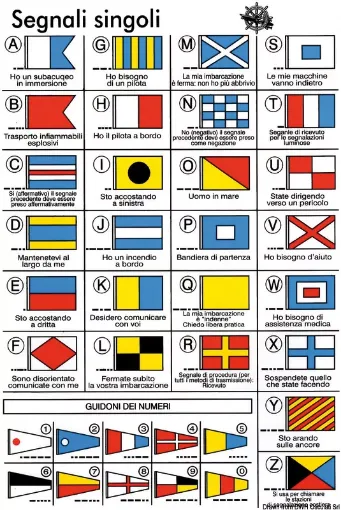 Picture of International code stickers with flag symbols