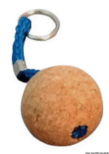 Picture of Cork floating keyring 50mm - ball